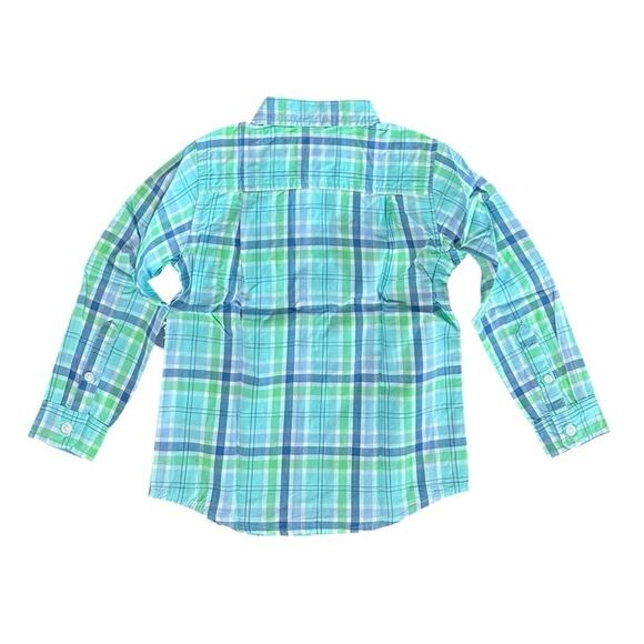 The Childrens Place Toddler Boys Shirt and Belted Chino Shorts Set Aqua 3T NEW - Picture 8 of 13